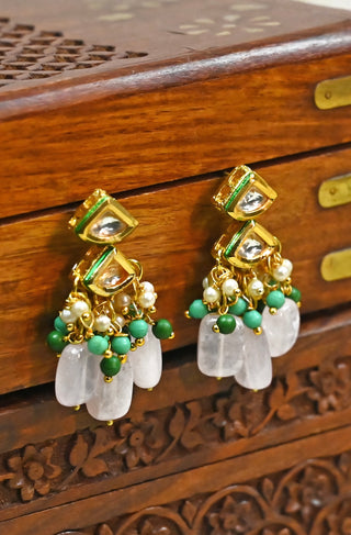 Siya Kundankari Earrings