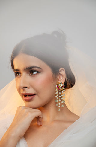 Inaya Pearl Danglers