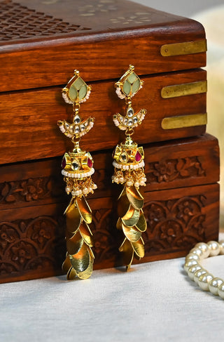 Amaya Gold Tone Earrings