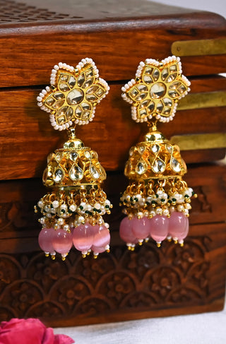 Maisha Statement Kundan Jhumka