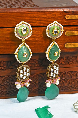 Mint Dangle Earrings